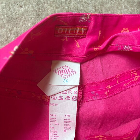 Oilily Pants Beautiful Pink for Girls Size 12 - Picture 7 of 7